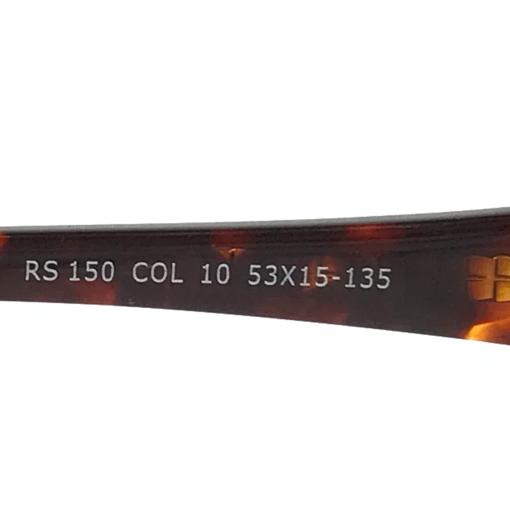 Roberto Steffani RS 150 COL 10 Eyeglasses Frames Brown Tortoise Round 53-15-135